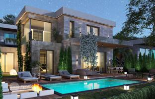 Gated complex of villas with swimming pools and gardens, Bodrum, Turkey for From 74,288,000 TRY