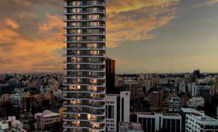 High-rise residence with an underground parking in the heart of Nicosia, Cyprus for From 556,000 €