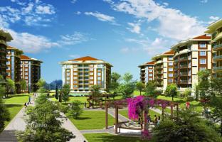 Apartments with terraces in a residence with swimming pools, in a prestigious area, Istanbul, Turkey for From 17,829,000 TRY
