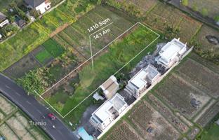 Land plot 1,410 m² in Tabanan for $418,000
