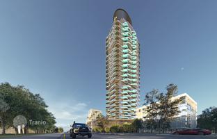 New high-rise complex of apartments with private swimming pools Volga Tower, JVT, Dubai, UAE for From $465,000