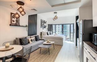Renovated studio in Goldcrest Views 1 Residence with a swimming pool and around-the-clock security, JLT, Dubai, UAE for $272,000