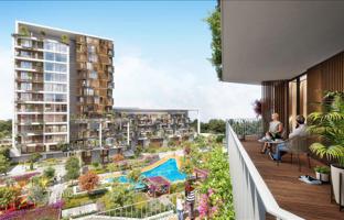 Residence with swimming pools and a sports club near the metro station, Istanbul, Turkey for From 22,534,000 TRY