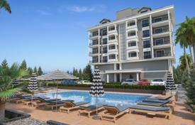New apartments in a modern and quality residence with swimming pools, 200 meters from the beach, Alanya, Turkey for $169,000