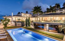 Spacious villa with a pool, a beach, a garage, a garden, terraces and sea views, Santa Ursula, Spain for 6,000,000 €