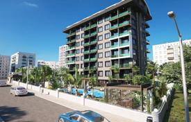Alanya Apartments in a Project with Pool and Security Services for $114,000