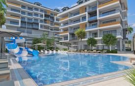 New apartments in a residence with a swimming pool, a garden and a parking, in the center of Alanya, Turkey for $257,000