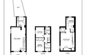Terraced house – East York, Toronto, Ontario,  Canada for C$2,138,000