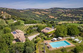 Traditional estate with stables, pool, spa and huge plot in Sarnano, Marche, Italy for 1,470,000 €