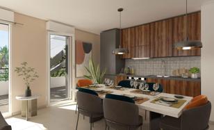 New two-bedroom apartment in Villeneuve-Loubet, Cote d'Azur, France for 481,000 €