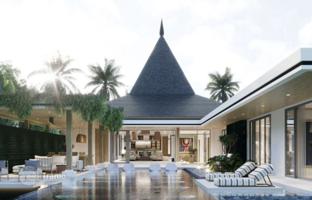New gated complex of villas with swimming pools in a popular area of Phuket, Thailand for From $1,856,000