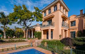 Exquisite classic villa with a swimming pool, lush garden and barbecue area in Benahavis, Marbella, Spain for 3,750,000 €