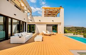 Exquisite villa with a pool, a cinema and beautiful sea views in Chania, Crete, Greece for 1,400,000 €