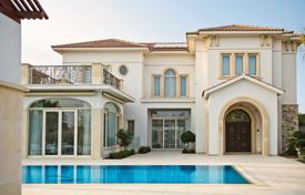 Coastal villa with a plot, a pool, terraces and sea views, Pervolia, Cyprus for 6,250,000 €