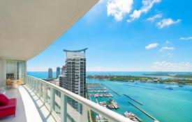 Stylish apartment with bay views in a residence on the first line of the beach, Miami Beach, Florida, USA for $3,575,000