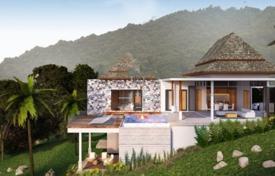 Bright villa with a terrace, a pool and sea views in a secluded residence, near the beach, Karon, Phuket, Thailand for $737,000