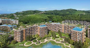 Stylish new apartments surrounded by greenery and sea, Laguna Phuket, Thailand