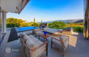 Unique furnished villa with a swimming pool, a garden and a panoramic view close to the beach, Kechries, Greece for 1,950,000 €