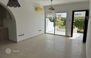 New apartment with a garden in a completely renovated residence with a swimming pool, 300 meters from the sea, Paphos, Cyprus. Price on request