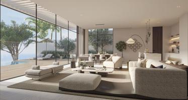 Modern residence with a private beach, a restaurant and a kids' club, Ras Al Khaimah, UAE