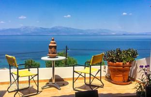 Duplex apartment on the first line from the sea in Xylokastro, Peloponnese, Greece for 300,000 €