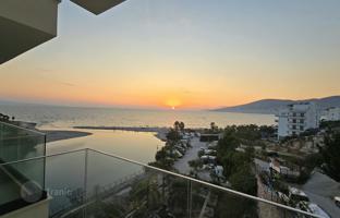 New beachfront apartment with sea and sunset views SARANDA for 258,000 €