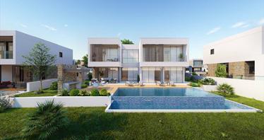 New complex of villas on the first sea line, Paphos, Cyprus