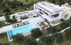 New three-storey villa with a pool, a garden and sea views in Messinia, Peloponnese, Greece for 1,800,000 €