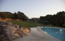 Exclusive waterfront villa with a guest house, a swimming pool and a direct access to the sea in a prestigious area, Porto Rotondo, Italy. Price on request