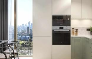 One-bedroom apartment with a balcony in a residence with gardens, Deptford, London, UK for £368,000