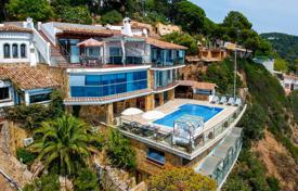 Rent a luxury villa with terraces and pool, on the first line of the sea, Lloret de Mar, Costa Brava, Spain for 7,500 € per week
