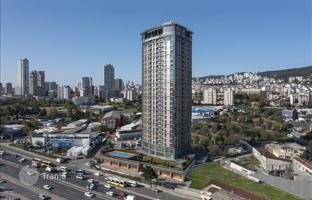 High-rise residence with a swimming pool and working areas in the heart of Istanbul, Turkey for From 12,332,000 TRY