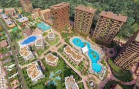 Turnkey family 2-bedroom apartments for rent in a large resort complex with an aqua park, swimming pools, restaurants and its own beach for $140,000