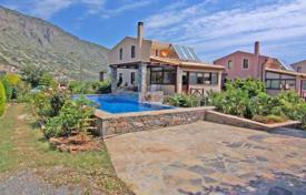 Furnished villa with a private garden, a pool, a parking, a terrace and sea and mountain views, Lassithi, Greece for 670,000 €