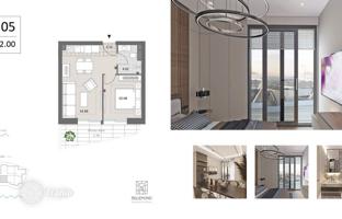 1-bedroom apartment 67 m² in Becici for 320,000 €