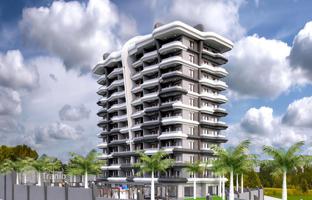 2-bedroom apartment in new building 105 m² in Avsallar. Price on request
