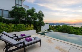Villa with stunning sea views in the rapidly growing field of Plai Laem, Koh Samui for $809,000
