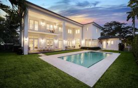 Comfortable villa with a pool, a garage and a terrace, Coral Gables, USA for $2,225,000