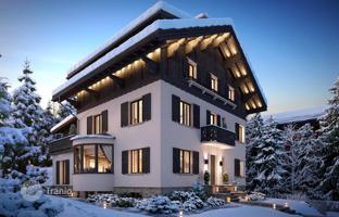 Magnificent new turnkey apartments in the center of Megeve, Alps, France for From 830,000 €