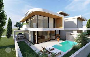Complex of villas with swimming pools close to the beach, Asomatos, Cyprus for From 1,200,000 €