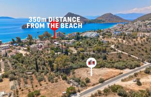 Plot of land near the sea in Tolo, Peloponnese, Greece for 320,000 €