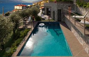 New apartment with a large terrace and lake views in Brenzone sul Garda, Italy. Price on request