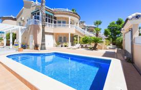 Houses for sale in Alicante. Two-level villa with a pool, a garden and a sea view in Torrevieja, Los Altos area Houses for sale in Alicante. Two-level villa with a pool, a garden and a sea view in Torrevieja, Los Altos area