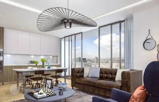One-bedroom apartment with a balcony in a new residence with a roof-top garden, close to the City of London, UK for £779,000