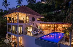 Three-storey villa with a swimming pool and a separate studio, Samui, Thailand for From $712,000
