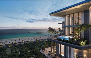 Penthouses in the new waterfront residence Villa del Divos with swimming pools and a beach club, Dubai Islands, Dubai, UAE for From $2,451,000