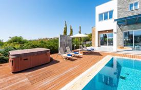 New villa with a jacuzzi and a lounge area on the first sea line, Ayia Napa, Cyprus. Price on request