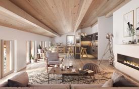 4 double bedroom off plan penthouse apartment for sale in Megeve just 680m from slopes (A) for 1,800,000 €