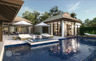 Complex of villas with swimming pools and jacuzzis directly on Bang Tao Beach, Phuket, Thailand for From $2,493,000