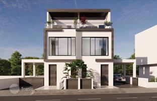 New complex of two townhouses with gardens close to the sea, Livadia, Cyprus for From 350,000 €